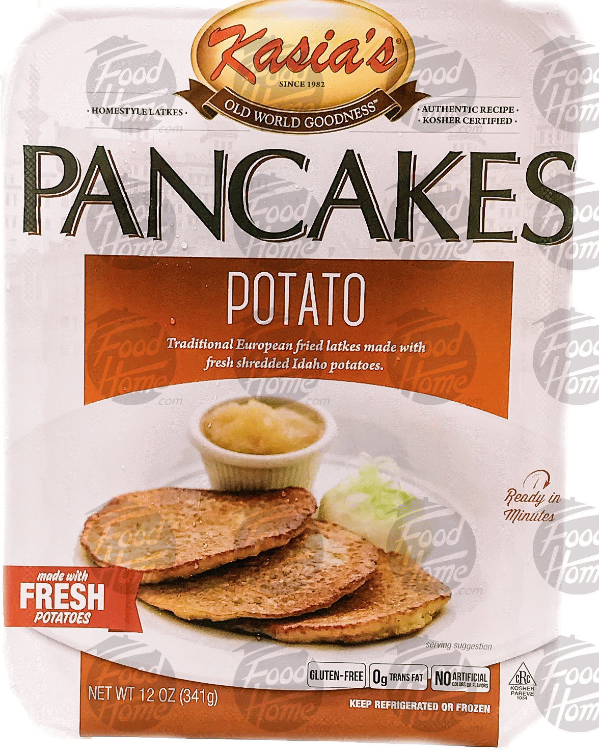 Kasia's  potato pancakes, frozen container Full-Size Picture